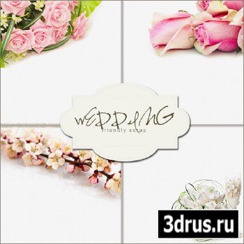 Textures - Wedding Flowers Backgrounds