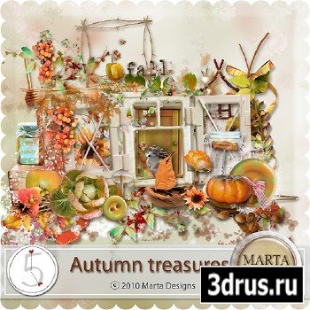 Scrap-set - Autumn Treasures by Marta Design