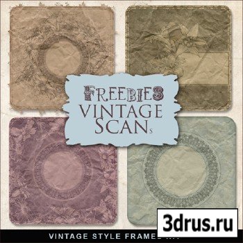 Textures - Vintage Frames Style Backgrounds