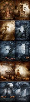Wicked Halloween Backgrounds - The correct reference