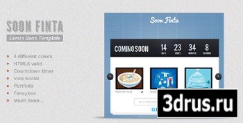 ThemeForest - Soon Finta Coming Soon Template - Rip