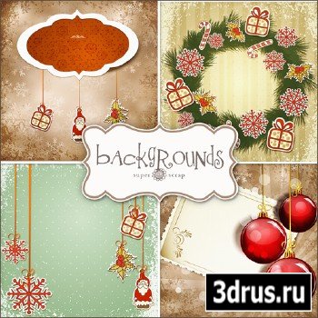 Textures - Christmas Backgrounds #2