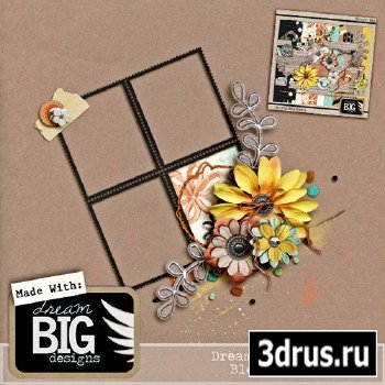 Cluster Frame - Dream Big Flowers