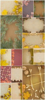 Photo Cliparts - Autumn arrangement