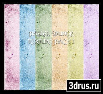 Pastel Grunge Texture Pack 1