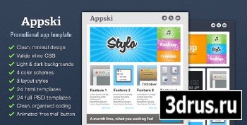 Themeforest - Appski - App Promotional Email Template - RIP