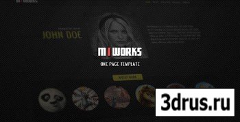 ThemeForest - MIWORKS - HTML One Page Template - Rip