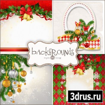 Textures - Christmas Backgrounds #3