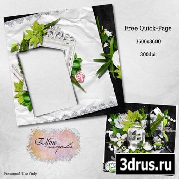 Quick-page - El Fine (PNG, PSD)