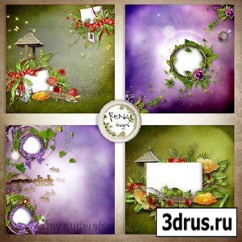 Quick-pages - Collections Frames With Flowers - 1