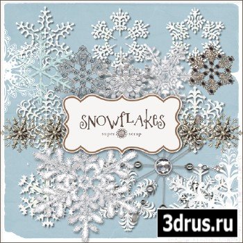 Scrap-kit - Snowflakes #1