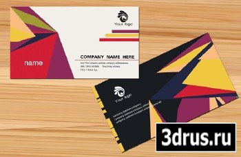 Fashion art business card template business card personalized