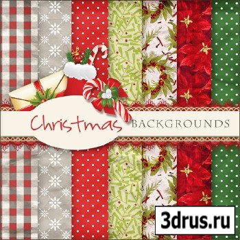 Textures - Christmas Backgrounds #14