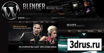 ThemeForest - Blender Wordpress Portfolio Theme 