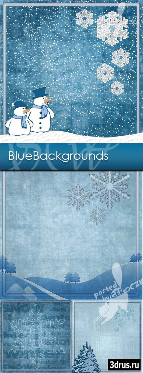 Blue Winter Backgrounds