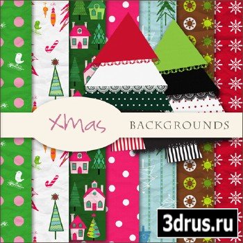Textures - Christmas Backgrounds #21