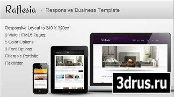 MojoThemes - Raflesia  Responsive HTML Business Template - Rip