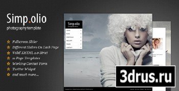 ThemeForest - Simpolio - Fullscreen Portfolio & Blog HTML Theme - Rip