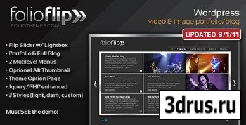 ThemeForest - WP FolioFlip v1.4