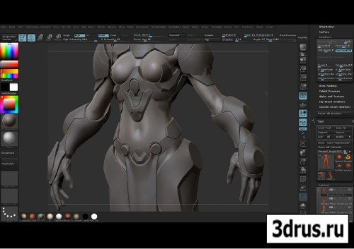 Eat3D - ZBrush Hard Surface Techniques 2 [2011, ENG]