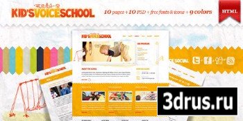 ThemeForest - Kids Voice School - HTML Template - RETAIL