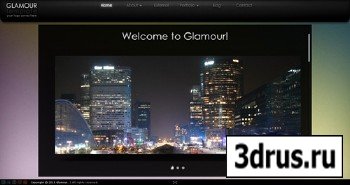 ActiveDen - Glamour AS3 XML Website Template