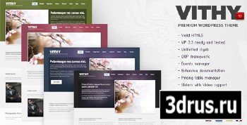 ThemeForest - Vithy - WordPress Portfolio Theme
