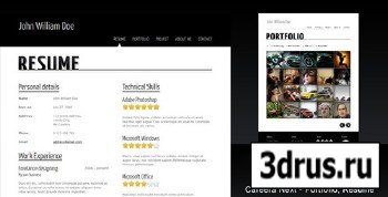 ThemeForest - Careera Next - Resume, Portfolio HTML Template
