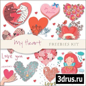 Scrap-kit - My Heart