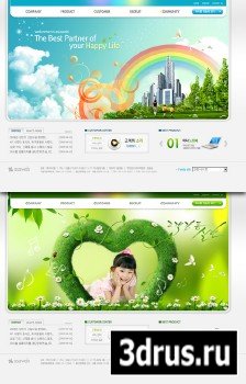 Korea Web Templates - the best partner a happy life