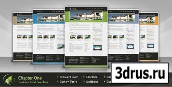 ThemeForest - Chapter One - Business HTML Template - Rip