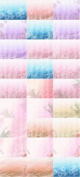 Set backgrounds - Love, spring and flowers