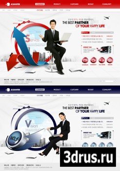 Fashion Business Website - Web Templates Korea