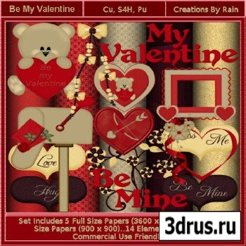 Scrap-set - My Valentine