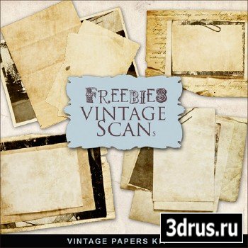Textures - Old Vintage Papers #4