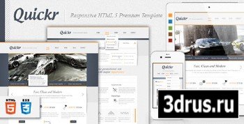 ThemeForest - Quickr - Responsive HTML 5 Premium Template - RIP