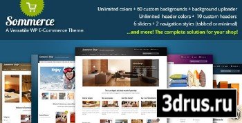ThemeForest - Sommerce Shop v1.3 - A Versatile E-commerce Theme