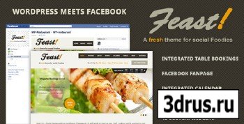 ThemeForest - Feast - Facebook Fanpage & WordPress theme