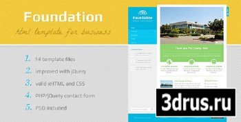 ThemeForest - Foundation - HTML Template - Rip