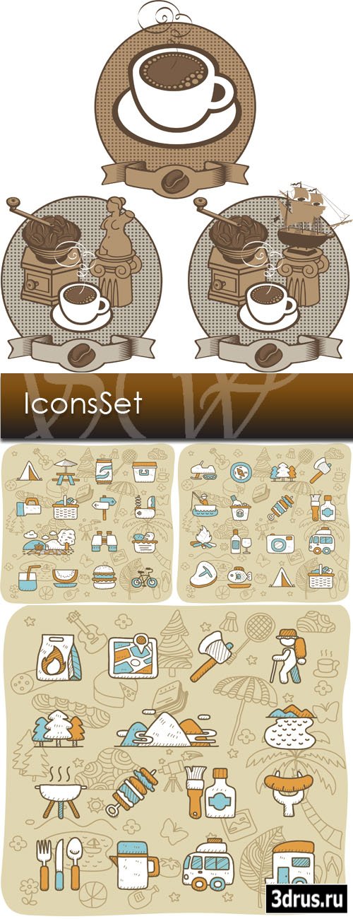 Coffee Icons Set