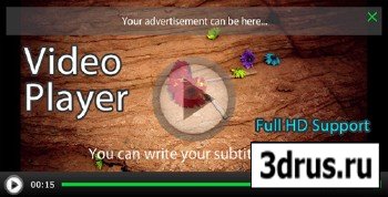 ActiveDen - Video Player with Subtitles and Advertisement - RIP 