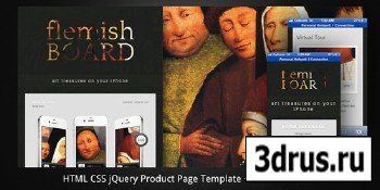 ThemeForest - Flemish BoardHTML5 Product Page+Mobile Version - RIP