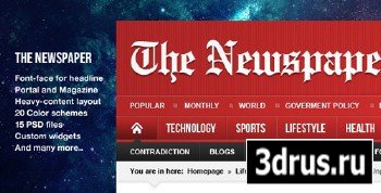 ThemeForest - Newspaper - Portal and Magazine Template RIP