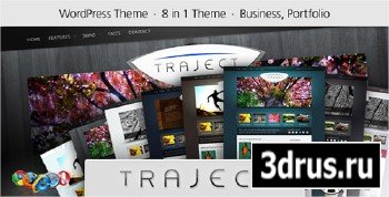 ThemeForest - Traject - WordPress Portfolio and Business Theme v1.2.3 for Wordpress