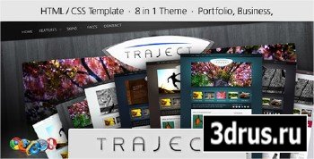 ThemeForest - Traject - HTML Portfolio and Business Site - RETAIL (reuploaded)