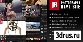 ThemeForest - JR Photography HTML Site - FULL (reuploaded)