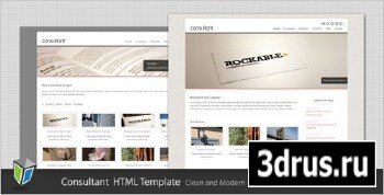 ThemeForest - Consultant - Corporate Business HTML Template - RiP