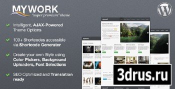 ThemeForest - Mywork "Super Premium" Wordpress Theme