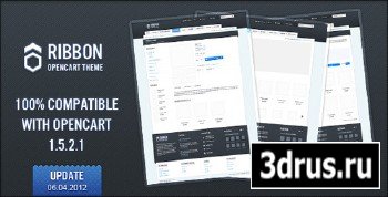 ThemeForest - Ribbon Theme updated 06.04.2012 for OpenCart 1.5.2.1