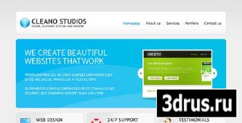 ThemeForest - Cleano Studios WordPress Version - Retail